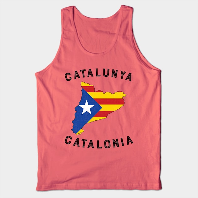 Catalunya - Catalonia Tank Top by phenomad